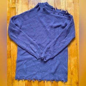 Maurice’s destructive cold shoulder sweater
